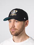 Бейсболка 47 BRAND арт. H-TRUKR25CTP-BK Anaheim Ducks NHL (черный)